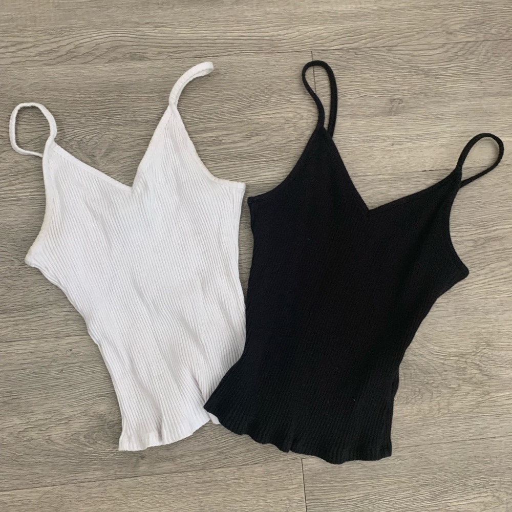 2/$15 ribbed tank tops